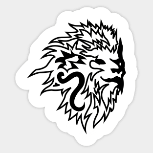 anthony smith lion Sticker